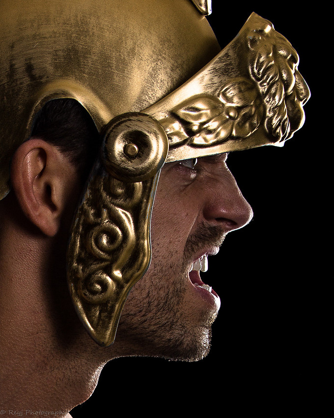 Dave Brett #002 - Warrior Stare
